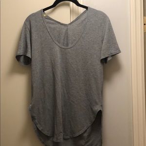 Lululemon Gray Scoopneck